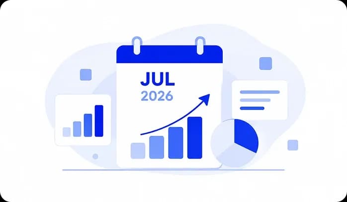 July 2026 monthly update illustration